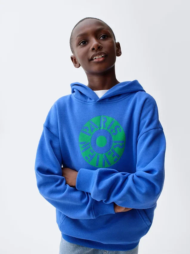 Kinder-Hoodie „Robert Indiana Vintagesoft“