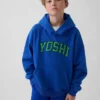 Kinder-Hoodie „Super Mario Vintagesoft“ in lockerer Passform