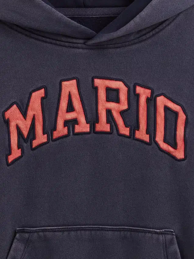 Kinder-Hoodie „Super Mario Vintagesoft“ in lockerer Passform