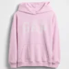 Kinder-Hoodie „Vintagesoft“ aus Frottee in Oversize-Passform