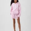 Kinder-Hoodie „Vintagesoft“ aus Frottee in Oversize-Passform