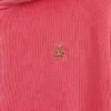 Kinder-Hoodie „Vintagesoft“ aus Frottee mit Keilkragen und durchgehendem Reißverschluss