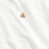 Kinder-Hoodie „Vintagesoft“ aus Frottee mit Keilkragen und durchgehendem Reißverschluss