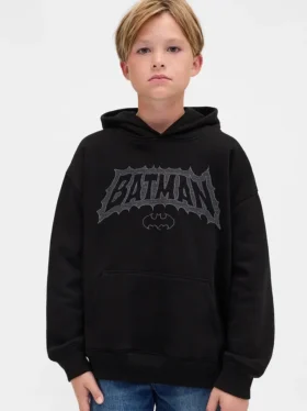 Kinder-Hoodie „Vintagesoft Batman“