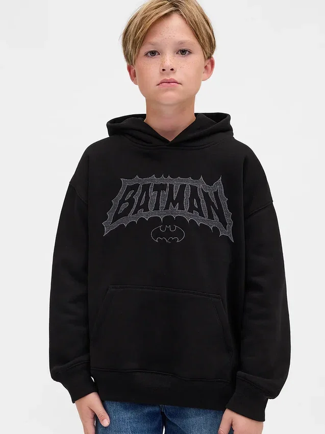 Kinder-Hoodie „Vintagesoft Batman“