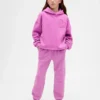Kinder-Hoodie „Vintagesoft“ im lockeren Schnitt mit Aufnäher