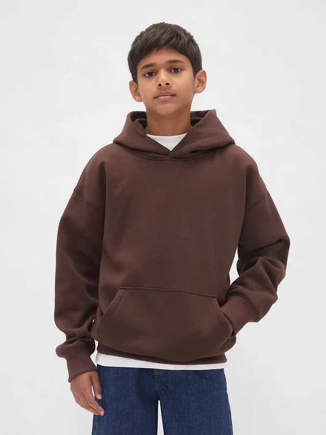 Kinder-Hoodie „Vintagesoft“ in lockerer Passform