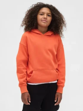 Kinder-Hoodie „Vintagesoft“ in lockerer Passform