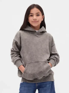 Kinder-Hoodie „Vintagesoft“ in lockerer Passform