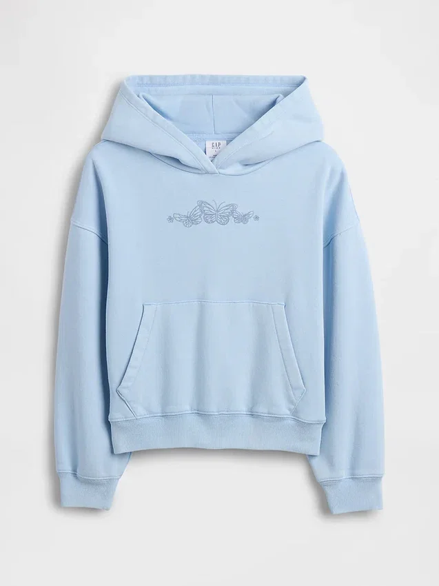 Kinder-Hoodie „Vintagesoft“ in lockerer Passform