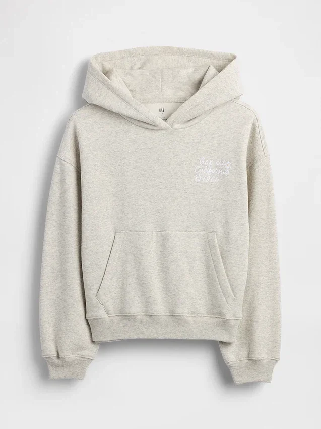 Kinder-Hoodie „Vintagesoft“ in lockerer Passform