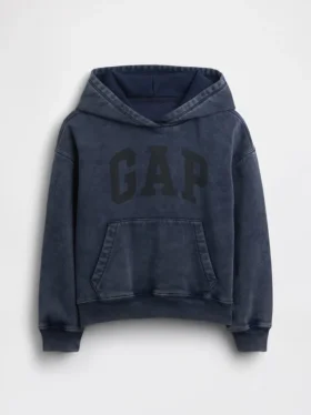 Kinder-Hoodie „Vintagesoft“ in lockerer Passform