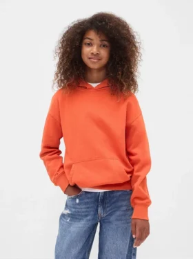 Kinder-Hoodie „Vintagesoft“ in lockerer Passform