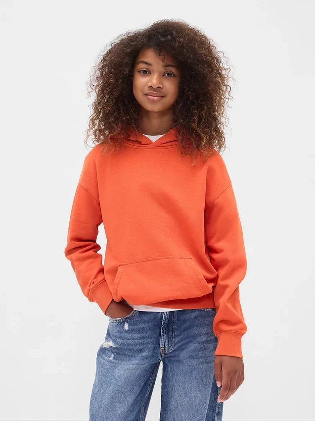 Kinder-Hoodie „Vintagesoft“ in lockerer Passform