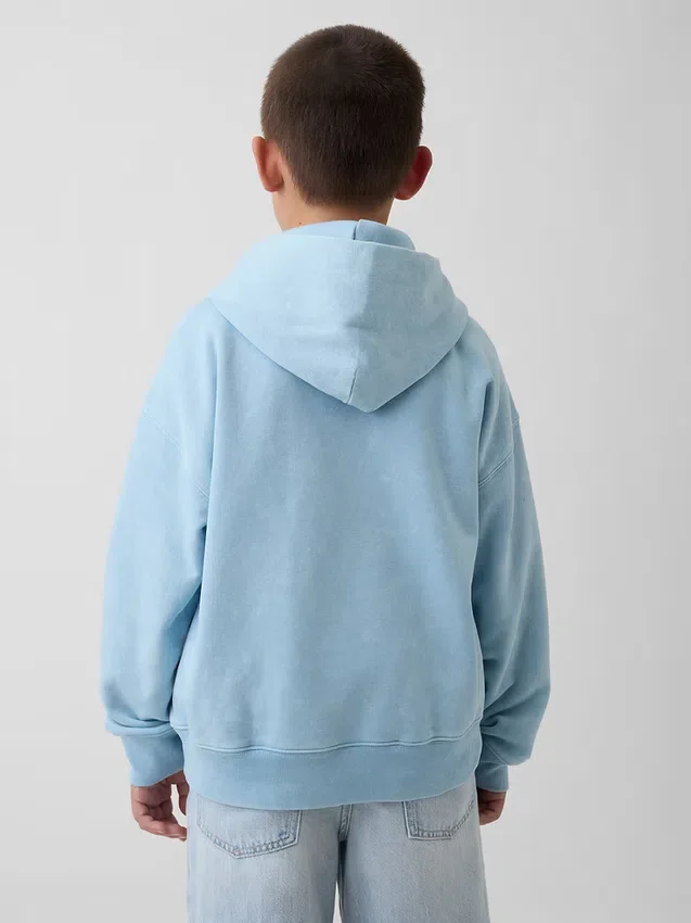 Kinder-Hoodie „Vintagesoft“ in lockerer Passform