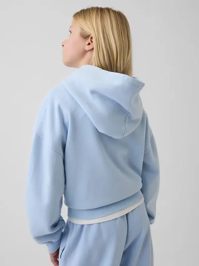 Kinder-Hoodie „Vintagesoft“ in lockerer Passform