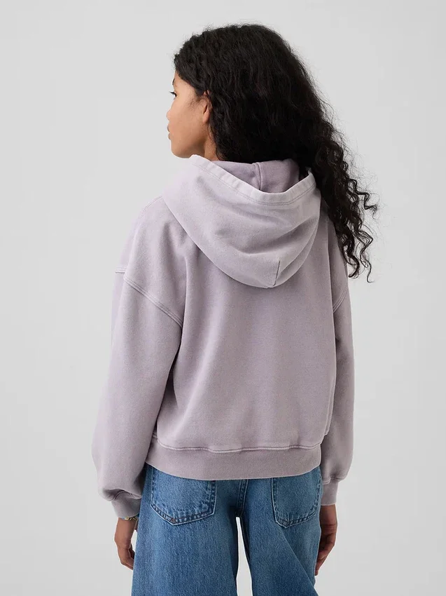 Kinder-Hoodie „Vintagesoft“ in lockerer Passform