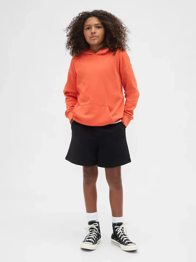 Kinder-Hoodie „Vintagesoft“ in lockerer Passform