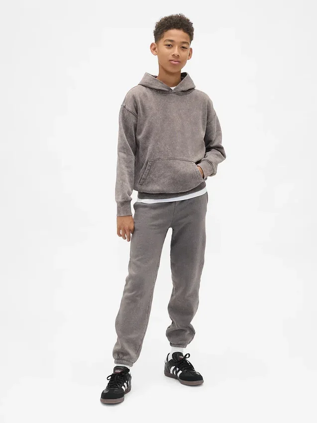 Kinder-Hoodie „Vintagesoft“ in lockerer Passform