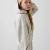 Kinder-Hoodie „Vintagesoft“ mit übergroßem Logo und Reißverschluss