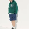 Kinder-Hoodie „Vintagesoft“ mit Brannan-Bär-Logo in lockerer Passform