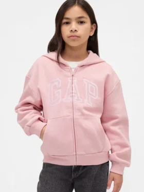 Kinder-Hoodie „Vintagesoft“ mit Gap Arch Logo