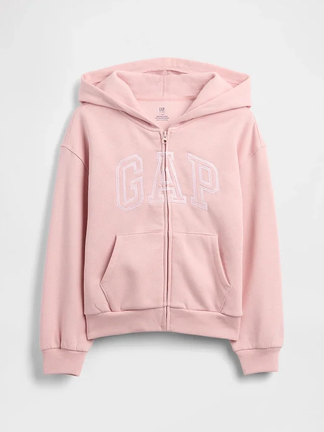 Kinder-Hoodie „Vintagesoft“ mit Gap Arch Logo