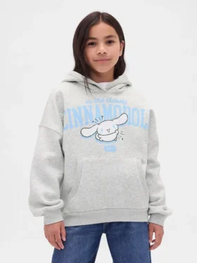 Kinder-Hoodie „Vintagesoft“ mit Grafikprint