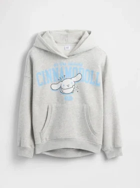 Kinder-Hoodie „Vintagesoft“ mit Grafikprint