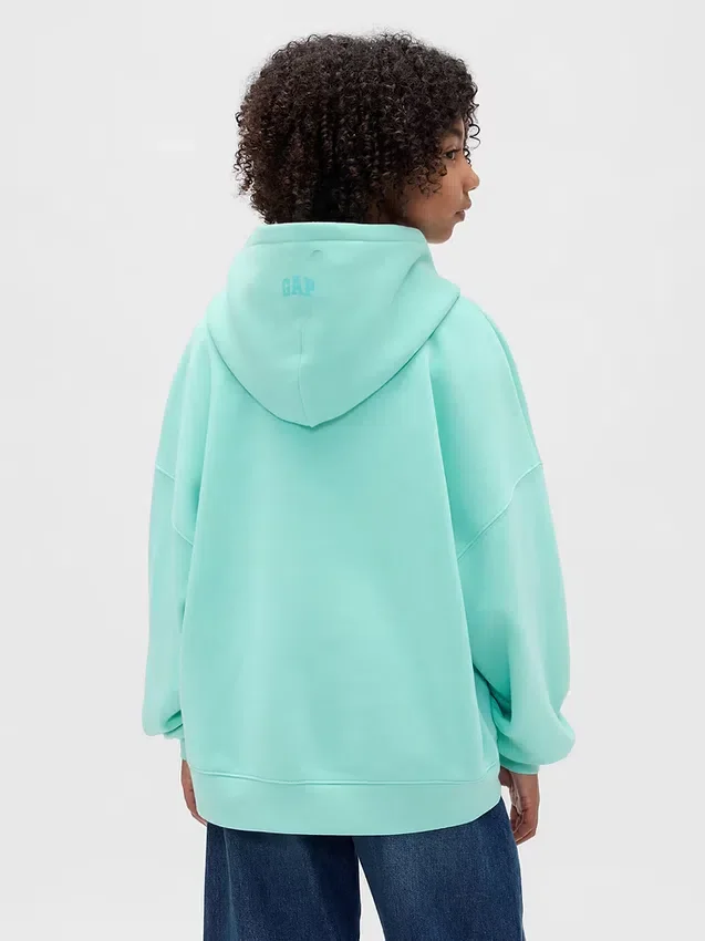 Kinder-Hoodie „Vintagesoft“ mit Grafikprint