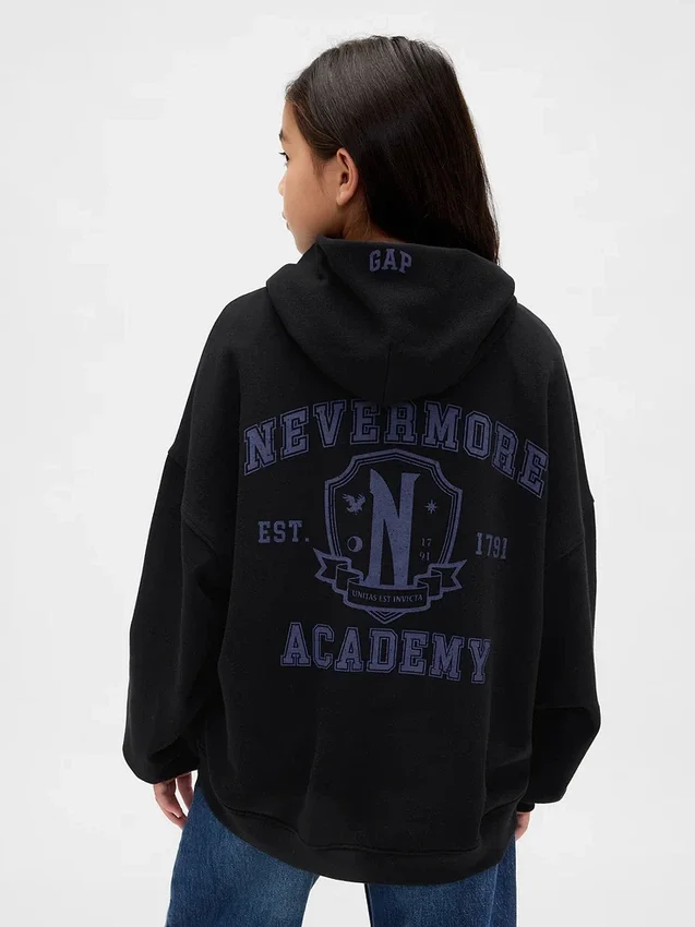 Kinder-Hoodie „Vintagesoft“ mit Grafikprint