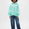Kinder-Hoodie „Vintagesoft“ mit Grafikprint