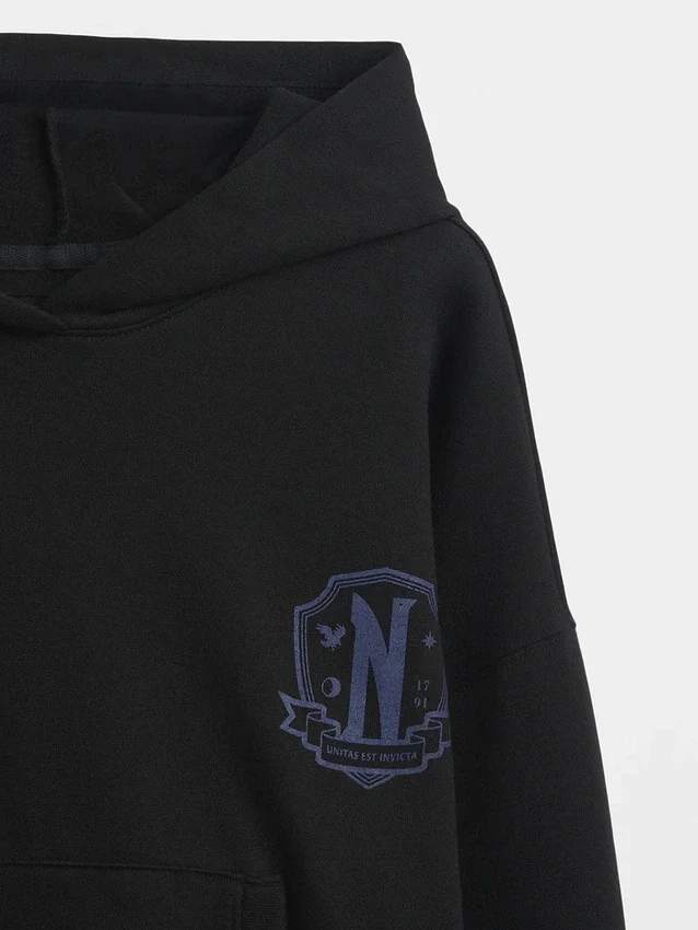 Kinder-Hoodie „Vintagesoft“ mit Grafikprint