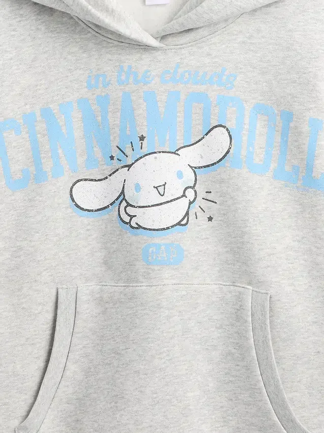 Kinder-Hoodie „Vintagesoft“ mit Grafikprint