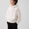 Kinder-Hoodie „Vintagesoft“ mit Grafikprint in lockerer Passform