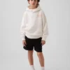Kinder-Hoodie „Vintagesoft“ mit Grafikprint in lockerer Passform