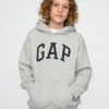 Kinder-Hoodie „Vintagesoft“ mit Logo