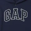 Kinder-Hoodie „Vintagesoft“ mit Logo