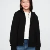 Kinder-Hoodie „Vintagesoft“ mit Reißverschluss