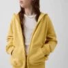 Kinder-Hoodie „Vintagesoft“ mit Reißverschluss