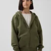 Kinder-Hoodie „Vintagesoft“ mit Reißverschluss