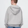 Kinder-Hoodie „Vintagesoft“ mit Reißverschluss