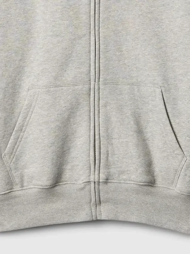 Kinder-Hoodie „Vintagesoft“ mit Reißverschluss