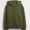 Kinder-Hoodie „Vintagesoft“ mit Reißverschluss
