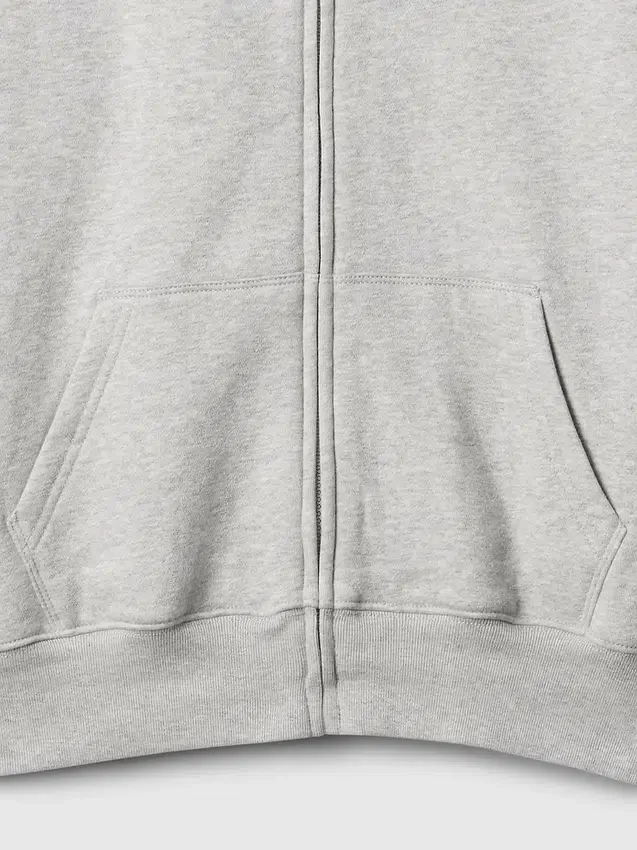 Kinder-Hoodie „Vintagesoft“ mit Reißverschluss
