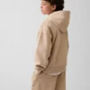 Kinder-Hoodie „Vintagesoft“ mit Reißverschluss und lockerer Passform