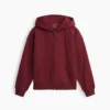 Kinder-Hoodie „Vintagesoft“ mit Reißverschluss und lockerer Passform