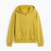 Kinder-Hoodie „Vintagesoft“ mit Reißverschluss und lockerer Passform