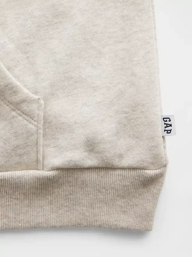 Kinder-Hoodie „Vintagesoft“ mit Reißverschluss und Oversize-Passform