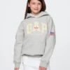 Kinder-Hoodie „Vintagesoft NYC Times Square“